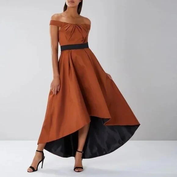 bridesmaid dresses gold coast Wedtrend Women Dusty Sage Maxi Bridesmaid Dress with Slit A-Line Burnout  Velvet Jacquard Cold Shoulder Wedding Guest Dress – WEDTREND